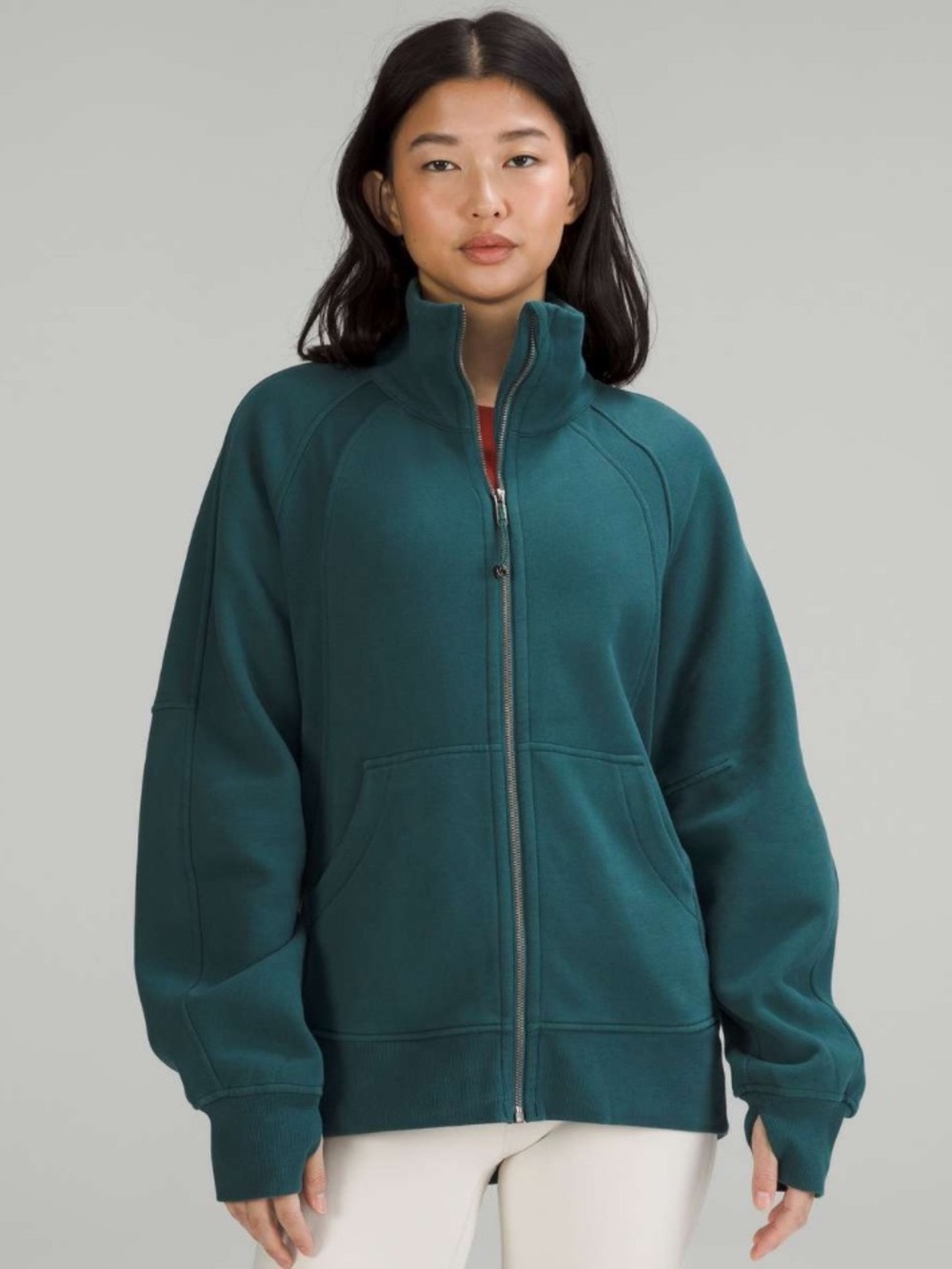 Lululemon Scuba Oversized Funnel-Neck Full Zip